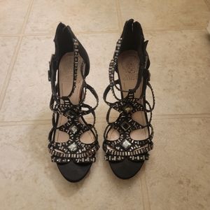 Cute high heels shoes